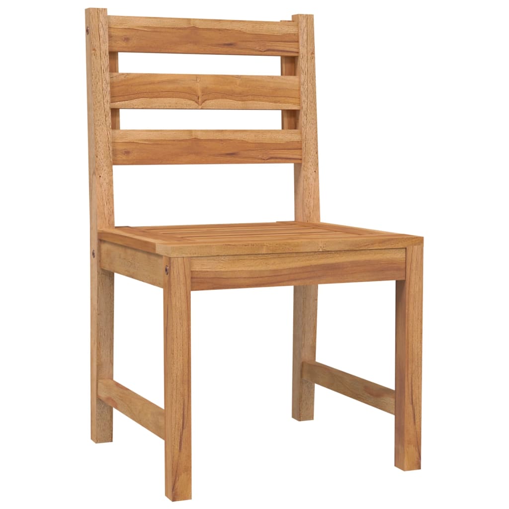 vidaXL 7 Piece Patio Dining Set Solid Wood Teak-3