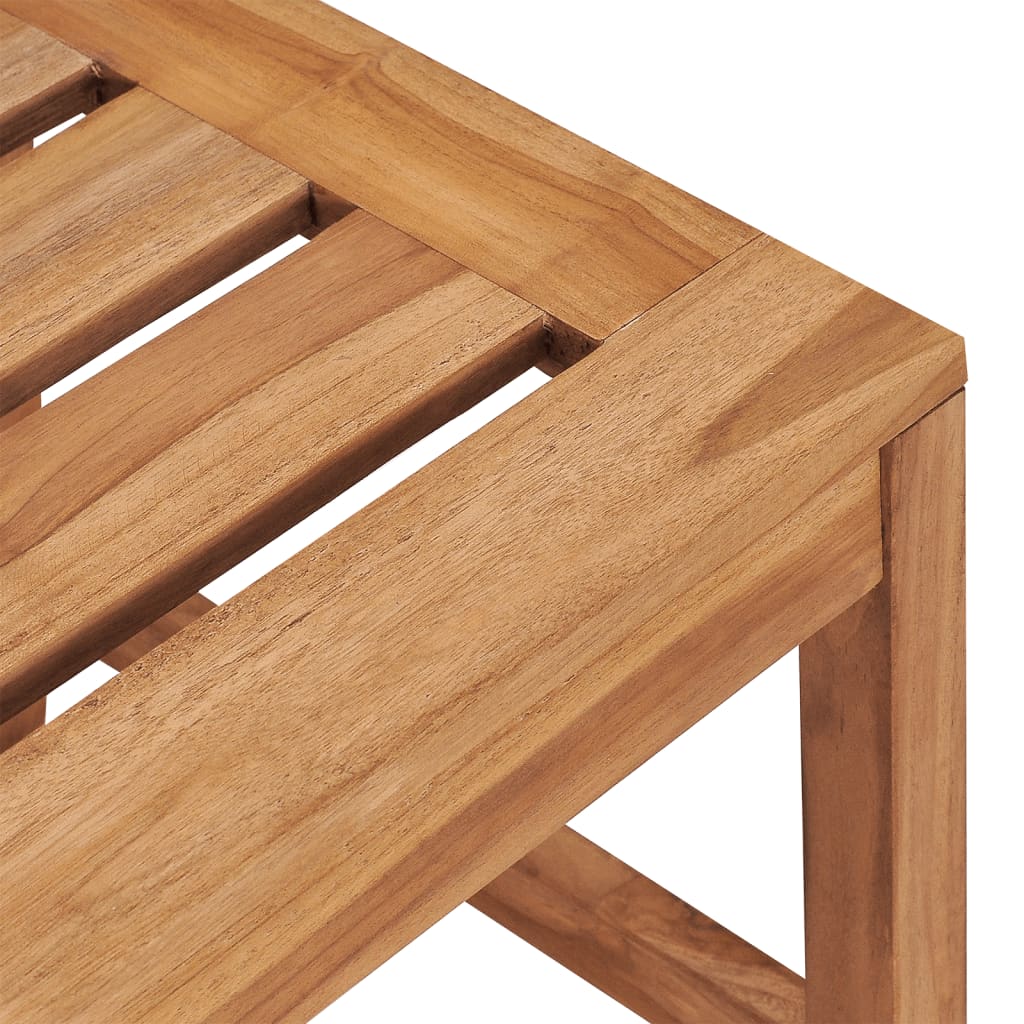 vidaXL 7 Piece Patio Dining Set Solid Wood Teak-4
