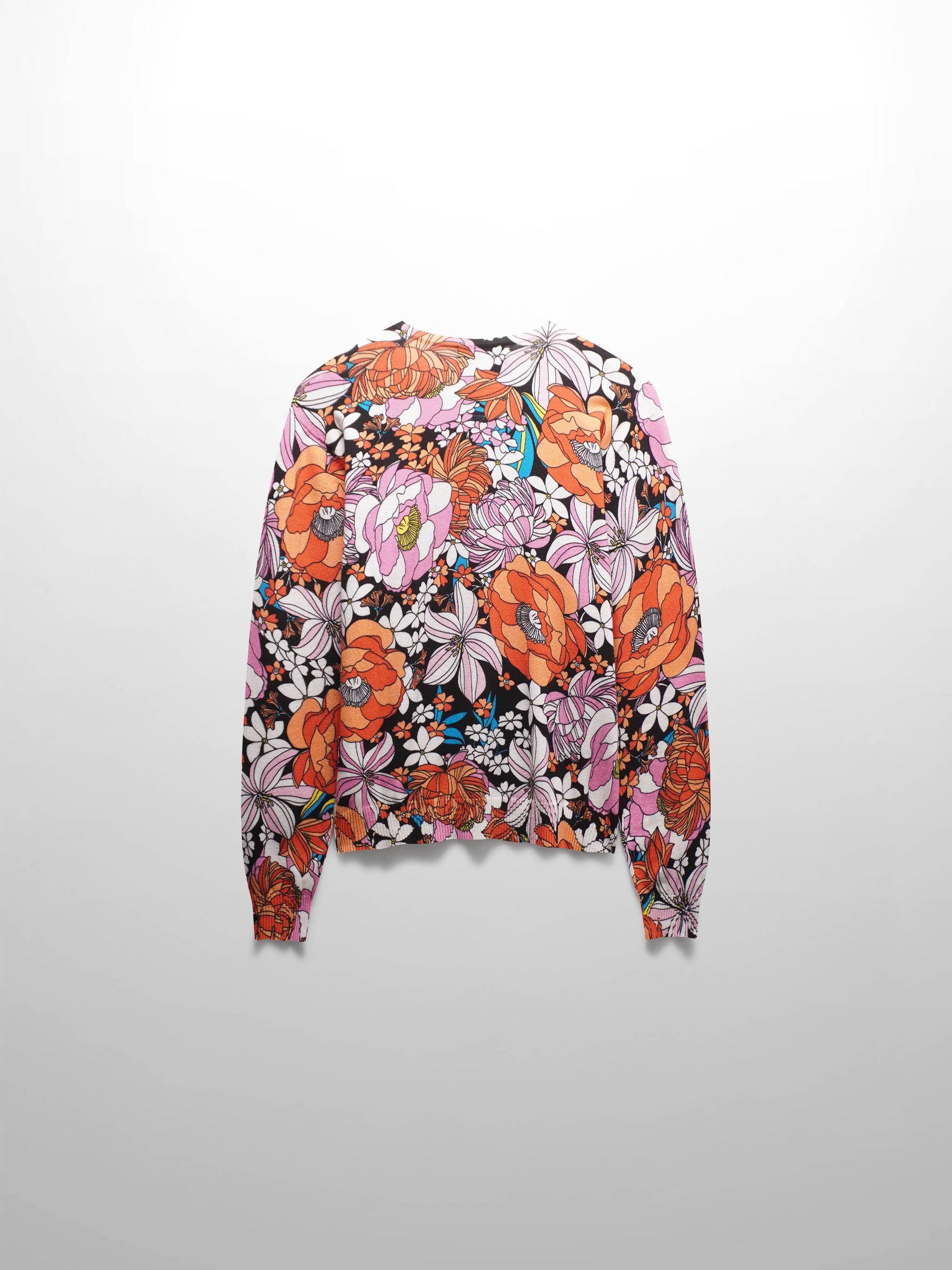 Printed Sweater-Kaleidoscope Field-1