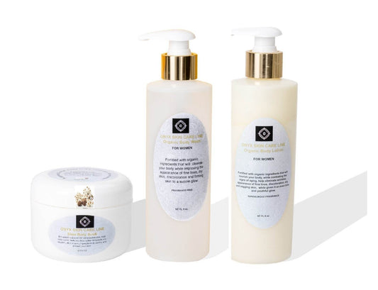 ORGANIC THREE STEP BODY CARE SYSTEM -  Four Fragrances - for WOMEN-0